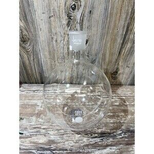 PYREX Glass 5,000mL 45/50 Round Bottom Boiling Flask